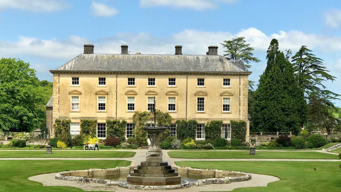 Pencarrow House, a historic Georgian country house with formal gardens in North Cornwall