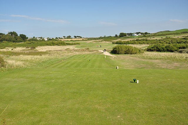 St Enodoc Golf Club course, Rock, North Cornwall