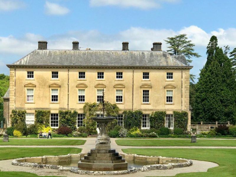 Pencarrow House, a historic Georgian country house with formal gardens in North Cornwall