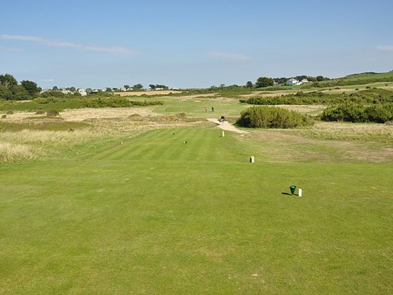 St Enodoc Golf Club course, Rock, North Cornwall